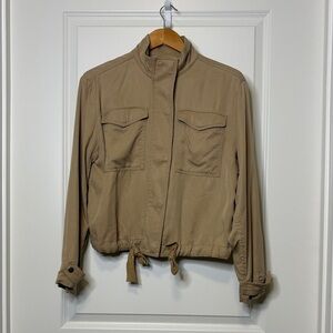 LOFT Utility Jacket in Tan